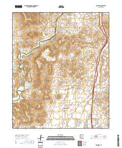 New River 2018 topographic map thumbnail