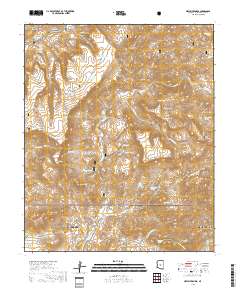 New River Mesa 2018 topographic map thumbnail