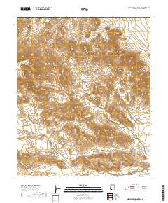 New Water Mountains 2018 topographic map thumbnail