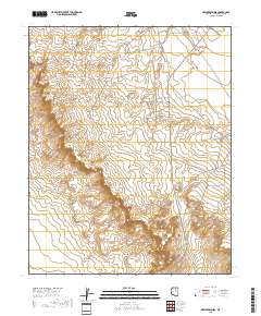Newberry Mesa 2018 topographic map thumbnail