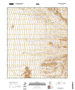 Ninetysix Hills NW 2018 topographic map thumbnail
