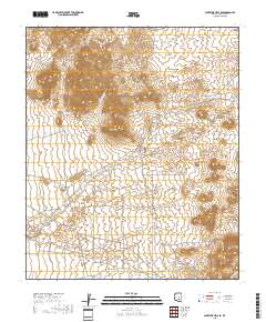Ninetysix Hills SE 2018 topographic map thumbnail