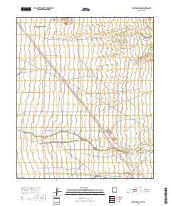Ninetysix Hills SW 2018 topographic map thumbnail