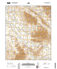 North Trigo Peaks 2018 topographic map thumbnail