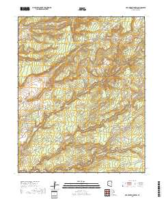 Oak Creek Mountain 2018 topographic map thumbnail