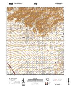 Ruelas Canyon 2018 topographic map thumbnail
