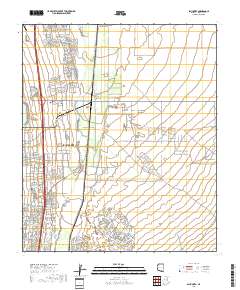 Sahuarita 2018 topographic map thumbnail