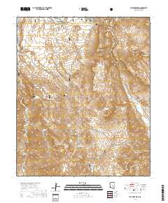 Salt River Peak 2018 topographic map thumbnail