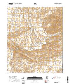 Sam Powell Peak 2018 topographic map thumbnail
