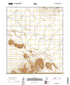 Samaniego Hills 2018 topographic map thumbnail
