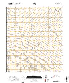 San Ignacio Ranch 2018 topographic map thumbnail