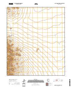 Santa Rosa Mountains NE 2018 topographic map thumbnail