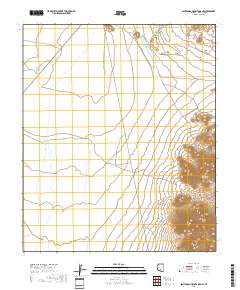 Santa Rosa Mountains NW 2018 topographic map thumbnail
