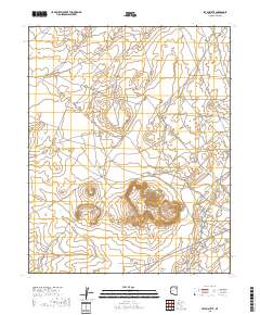 Satan Butte 2018 topographic map thumbnail