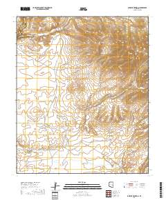 Sawbuck Mountain 2018 topographic map thumbnail
