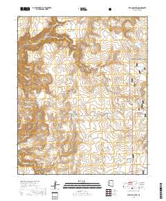 Scratch Canyon 2018 topographic map thumbnail