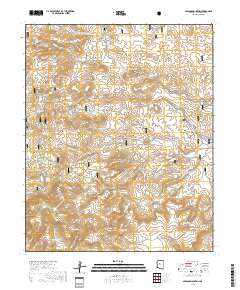 Seepage Mountain 2018 topographic map thumbnail