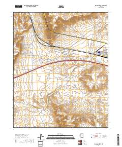 Seligman West 2018 topographic map thumbnail
