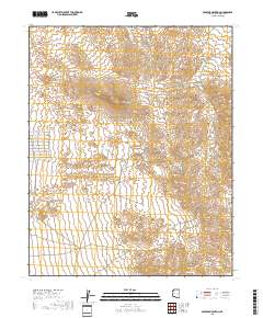 Senator Mountain 2018 topographic map thumbnail