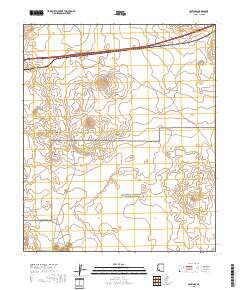 Sentinel 2018 topographic map thumbnail