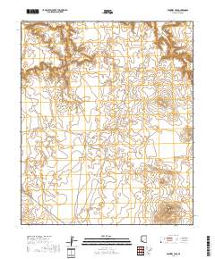Sentinel Peak 2018 topographic map thumbnail