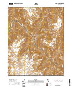 Separation Canyon 2018 topographic map thumbnail