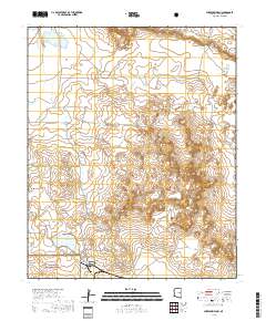 Sheepskin Wash 2018 topographic map thumbnail