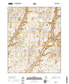 Shonto 2018 topographic map thumbnail
