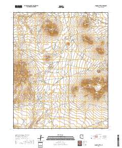 Shonto Butte 2018 topographic map thumbnail