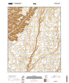 Shonto NW 2018 topographic map thumbnail