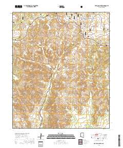 Red Top Mountain 2018 topographic map thumbnail