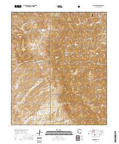 Rhodes Peak 2018 topographic map thumbnail