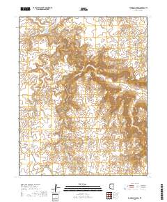 Robinson Canyon 2018 topographic map thumbnail