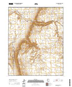 Rock Canyon 2018 topographic map thumbnail