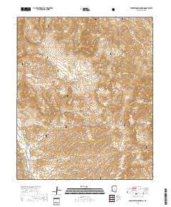Rockinstraw Mountain 2018 topographic map thumbnail