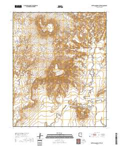 Rotten Bananas Butte 2018 topographic map thumbnail