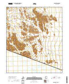 Sierra Arida 2018 topographic map thumbnail