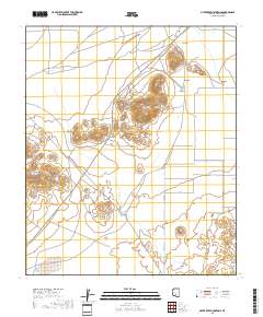 Silver Reef Mountains 2018 topographic map thumbnail