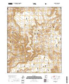 Smith Mesa 2018 topographic map thumbnail