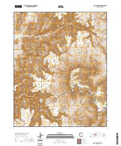 Snap Canyon East 2018 topographic map thumbnail