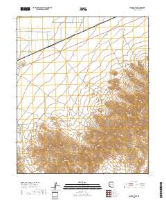 Socorro Peak 2018 topographic map thumbnail