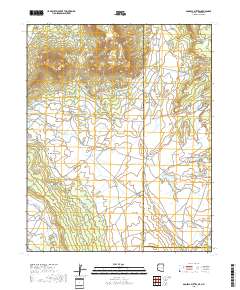 Sonsela Buttes 2018 topographic map thumbnail