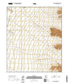 South of Quartzsite 2018 topographic map thumbnail