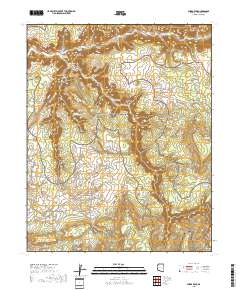 Spider Rock 2018 topographic map thumbnail