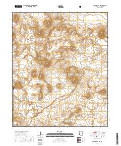 Springerville NW 2018 topographic map thumbnail