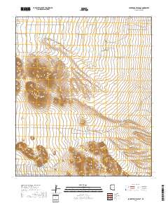 Squaretop Hills East 2018 topographic map thumbnail