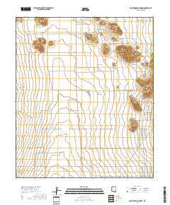 Squaretop Hills West 2018 topographic map thumbnail