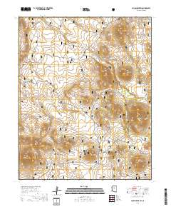 Cedar Mountain 2018 topographic map thumbnail