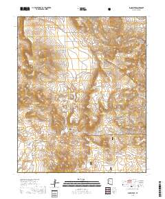 Red Lake Flat 2018 topographic map thumbnail