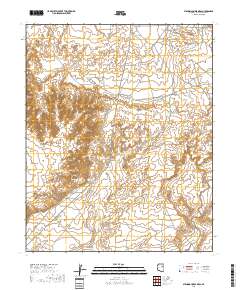 Standing Horse Mesa 2018 topographic map thumbnail